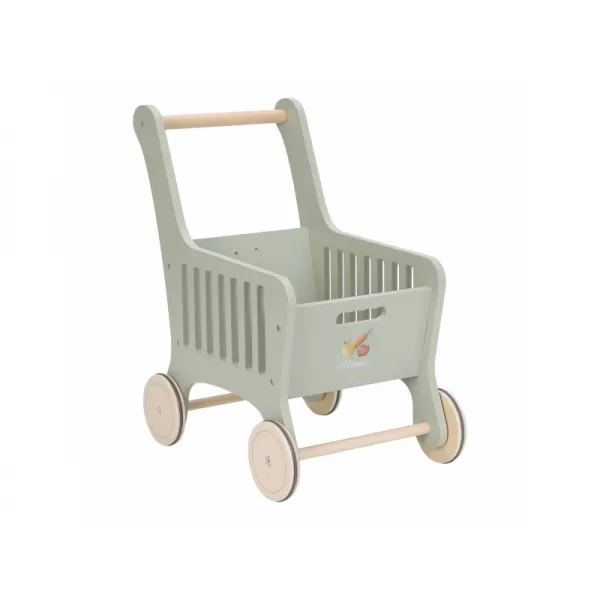 Little Dutch Nákupní vozík s doplňky dřevěný