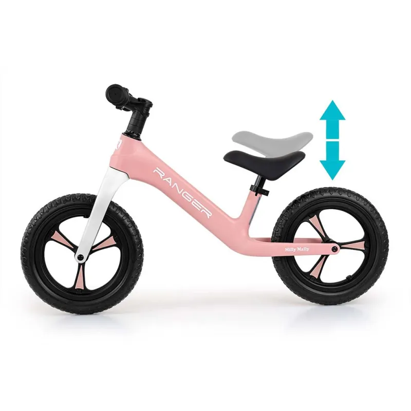 Milly Mally Dětské balanční kolo Ranger Pink