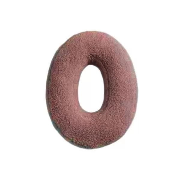 MEALINI Plyšové písmeno O