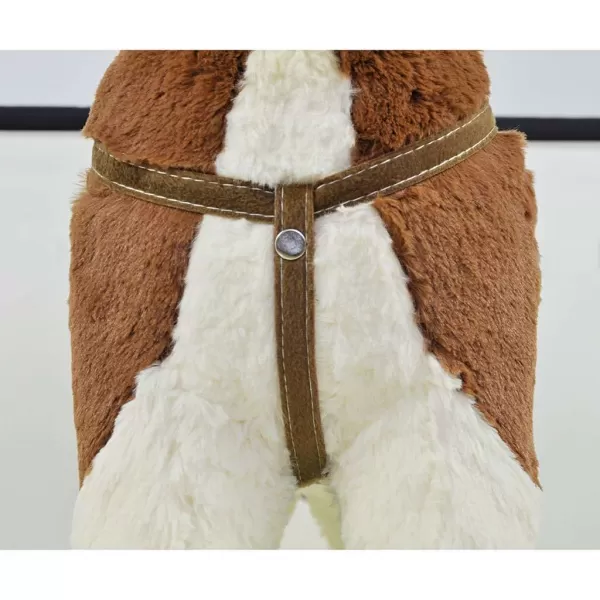 Milly Mally Houpací koník s melodií Jurášek tmavě hnědý