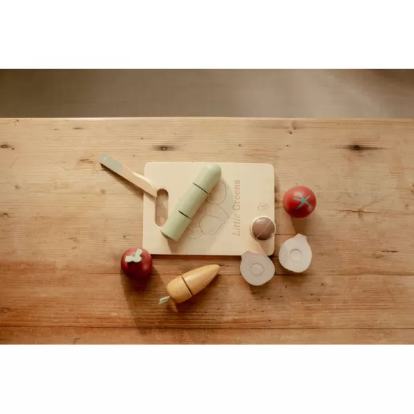 Little Dutch Krájecí zelenina dřevěná