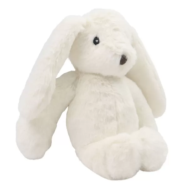 CARLO BABY Dárková sada s králíčkem, chrastítkem a dekou Bílá