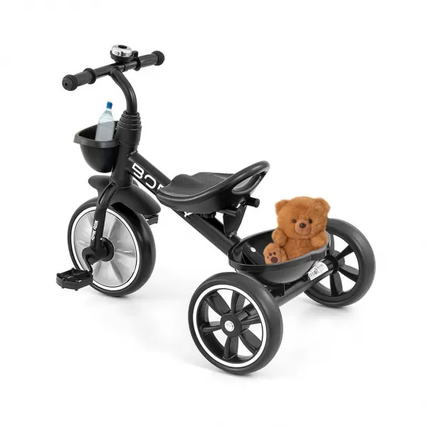 Milly Mally Dětská tříkolka odrážedlo Bobby Black