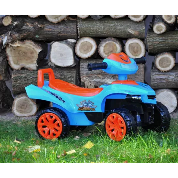 Milly Mally Dětské odrážedlo se zvukem Čtyřkolka Monster Military