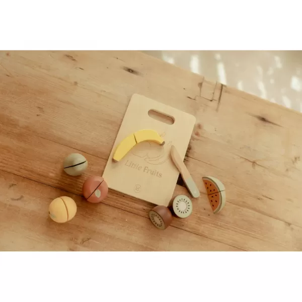 Little Dutch Krájecí ovoce dřevěné