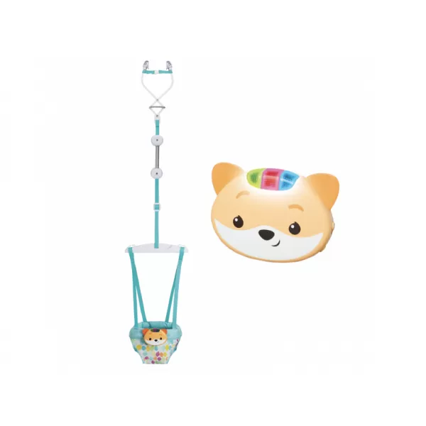 Infantino Skákadlo do dveří 2v1 Music & Lights