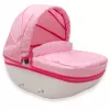 New Baby Luxusní dětský kočárek pro panenky COMFORT růžový