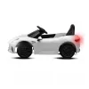 Baby Mix Elektrické autíčko Maserati GranTurismo bílé