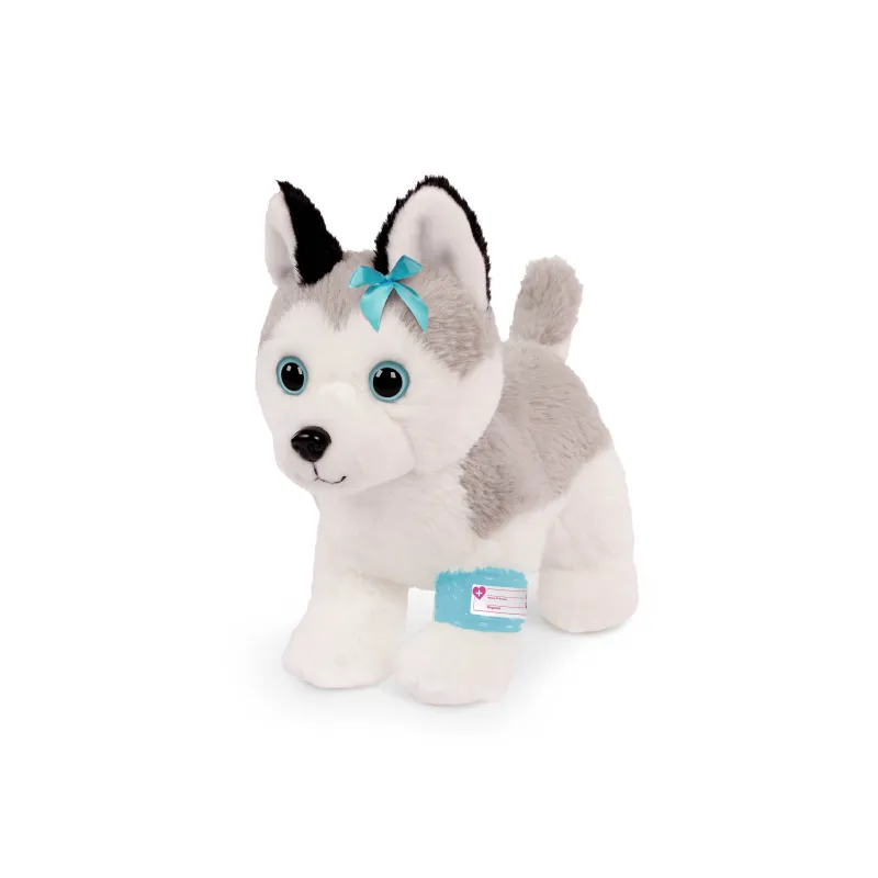 Pucci Pups Husky v kabelce s veterinářskou sadou