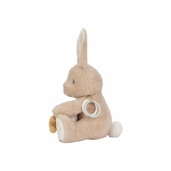 Little Dutch Králíček plyšový s aktivitami Newborn Naturals