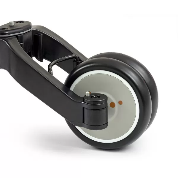 Milly Mally Dětská tříkolka 4v1 Optimus Plus s vodící tyčí grey