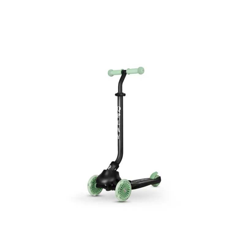 QPLAY Koloběžka / odrážedlo Sema Evo s LED světly, věk 1 - 6 let, do 50 kg