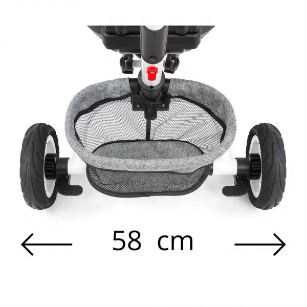 Milly Mally Dětská tříkolka 6v1 Stanley grey