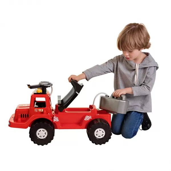 Bayo Dětské hasičské odrážedlo stříkací vodu se zásobníkem 70 cm