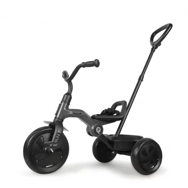 QPLAY Tříkolka Ant Plus Dark Grey, věk 2-6 let