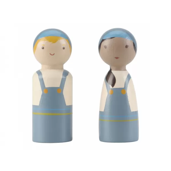 Little Dutch Náklaďák se sklápěčkou dřevěný