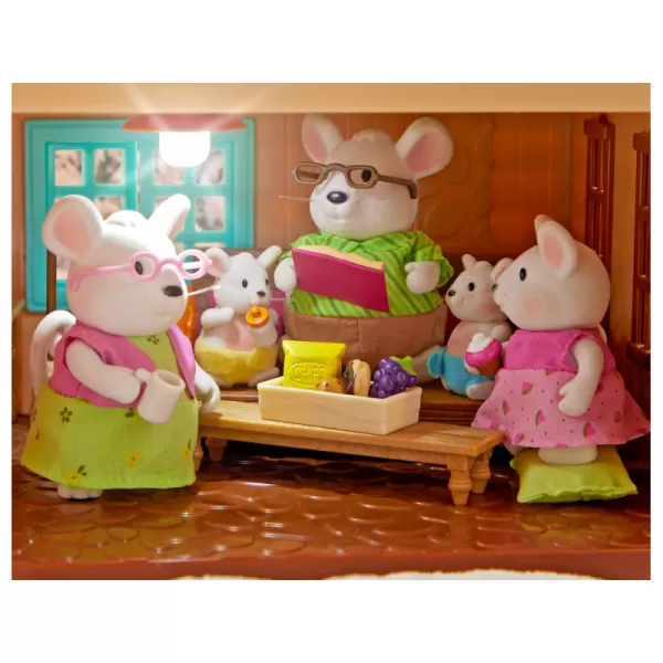 Li‘l Woodzeez Rodina myší s prarodiči Nibblekin