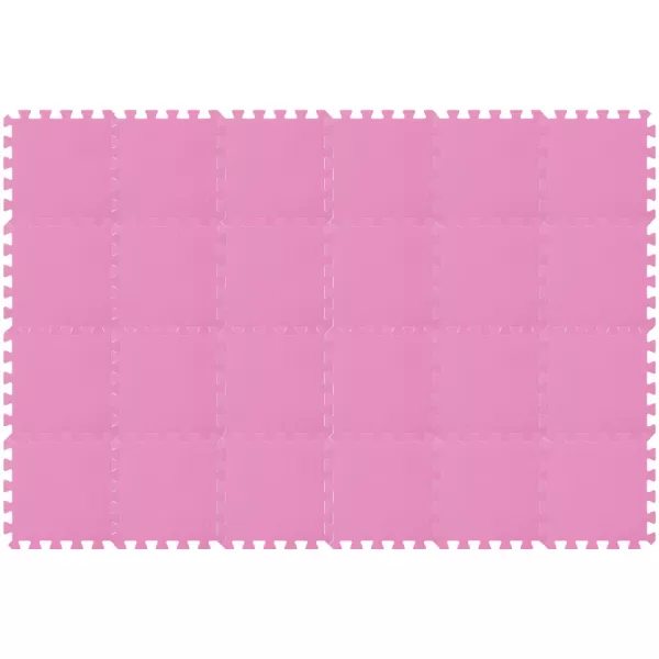 Rialto Baby Hrací podložka puzzle Pink 180x120cm