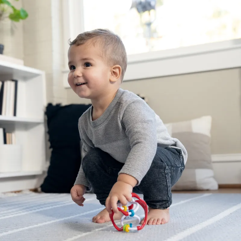 BABY EINSTEIN Hračka míček senzorický Slide & Swirl™ 0m+