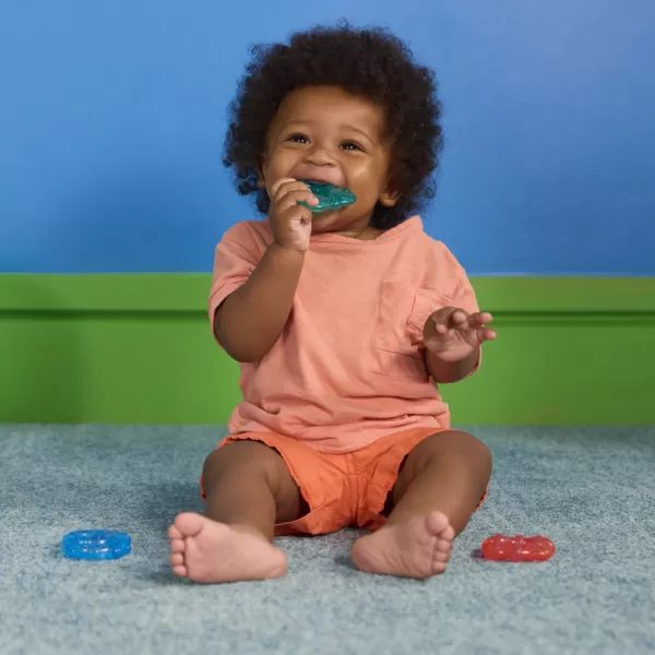 BRIGHT STARTS Kousátko plněné vodou tvary Stay Cool Teethers™ 3ks, 3m+