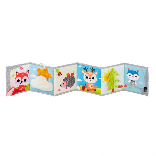 BENBAT Knížka na hraní lesní kamarádi 0m+