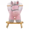 Baby Mix Houpací hračka s melodií Unicorn pink