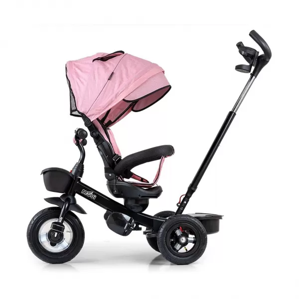 Milly Mally Dětská tříkolka Movi black-pink