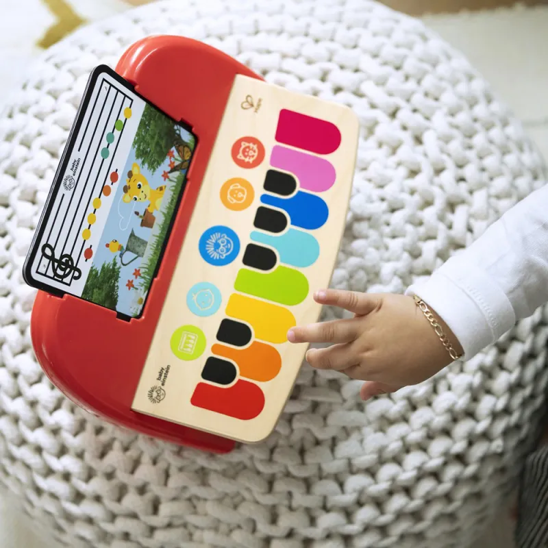 BABY EINSTEIN Hračka dřevěná hudební klavír Cal's First Melodies Magic Touch HAPE 6m+