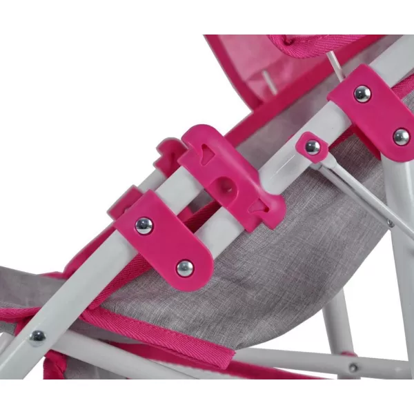 Milly Mally Dětský sportovní kočárek pro panenky Natalie Prestige Pink