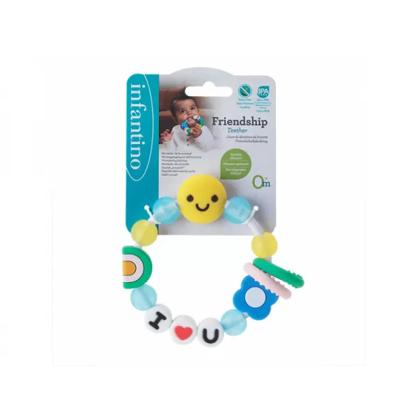 Infantino Kousátko silikonové Friendship