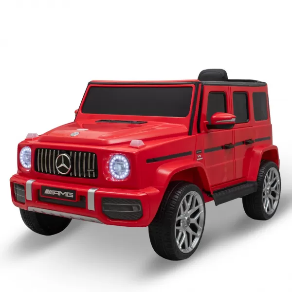 Baby Mix Elektrické autíčko Mercedes-Benz G63 AMG červené