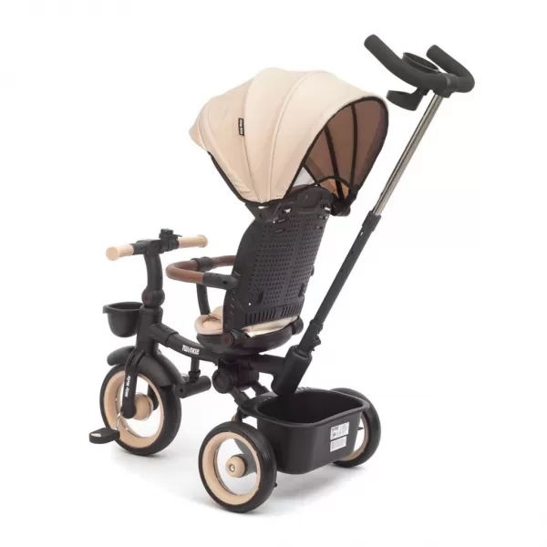 Milly Mally Luxusní dětská tříkolka s osvětlením Twinkle beige