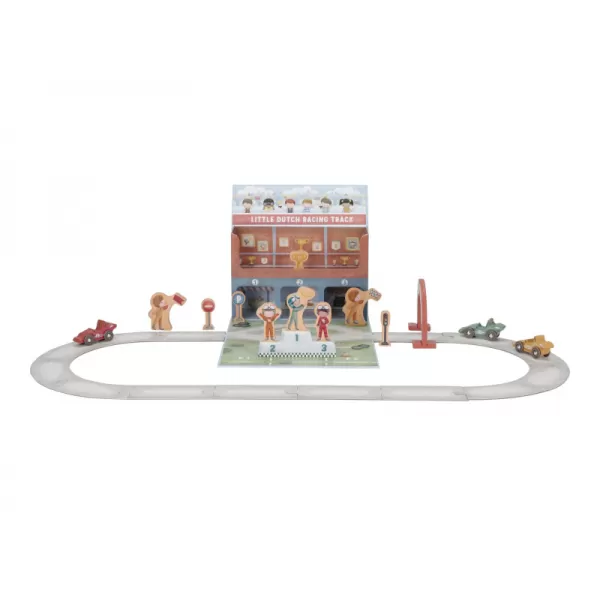 Little Dutch Závodní dráha s doplňky v kufříku