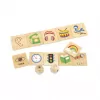 Viga Dřevěné puzzle Smysly
