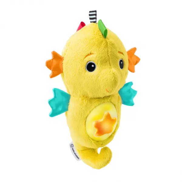 BABY EINSTEIN Hračka uklidňující se senzorem pláče mořský koník žlutý Sea Dreams Seahorse™ 0m+