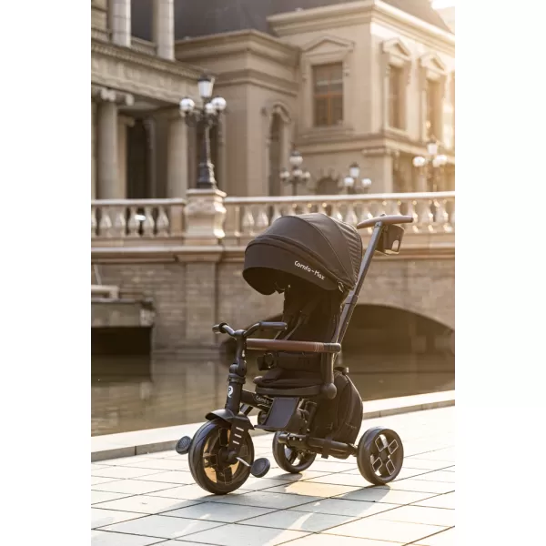 QPLAY Tříkolka Comfo Max, 8 v 1, věk 10-72 měsíců