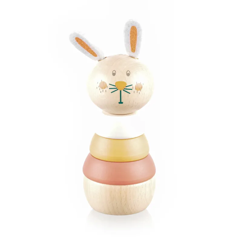 Zopa Dřevěné nasazovací zvířátko, Rabbit