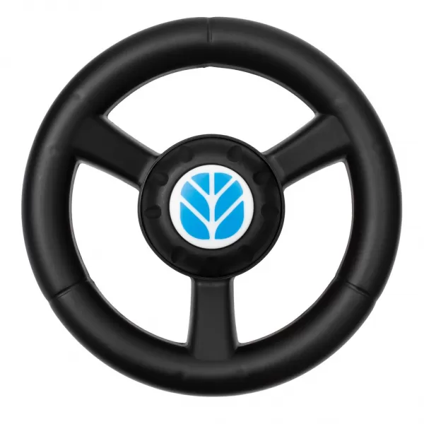 Baby Mix Dětské odrážedlo traktor s vlečkou a nářadím New Holland modrý