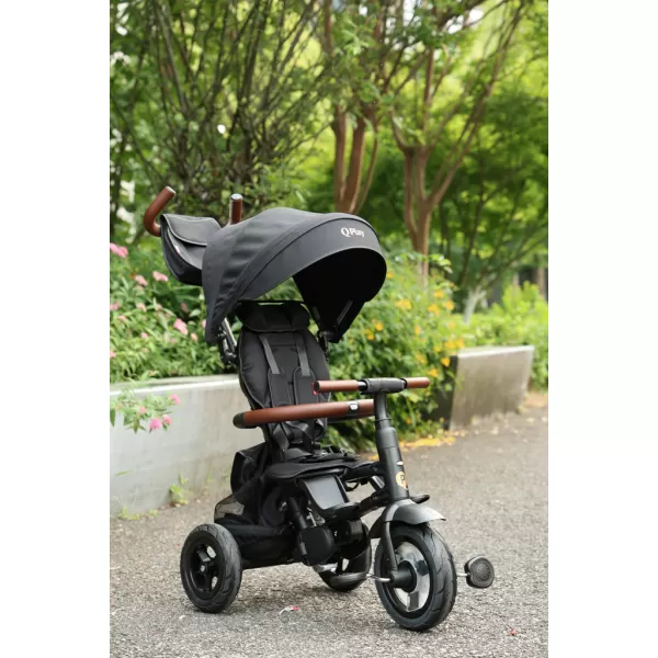 QPLAY Tříkolka Rito Deluxe, 6 v 1, věk 10-72 měsíců