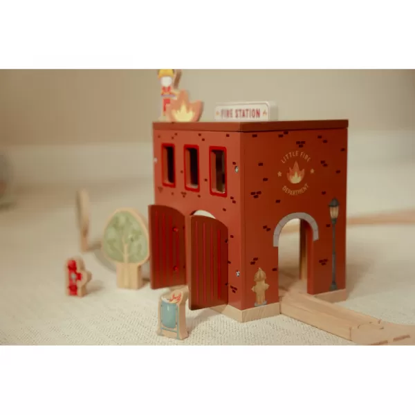 Little Dutch Hasičská stanice dřevěná