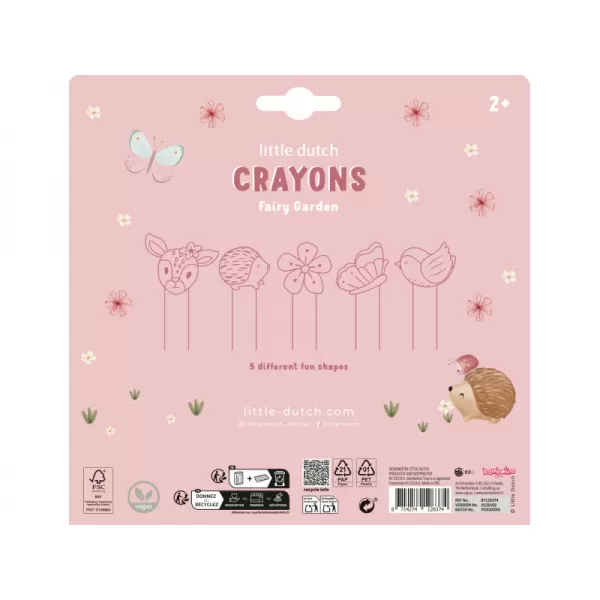 Little Dutch Voskovky 5 ks Fairy Garden