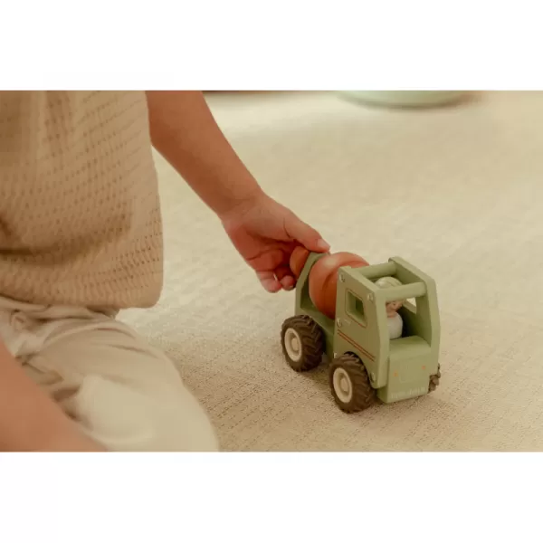 Little Dutch Náklaďák s míchačkou dřevěný