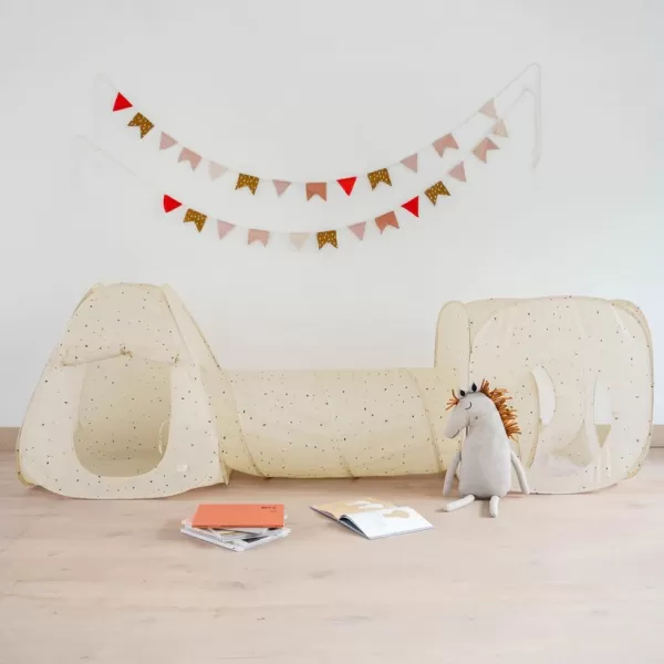 3 SPROUTS Dětský Stan a tunel 3v1 Recycled