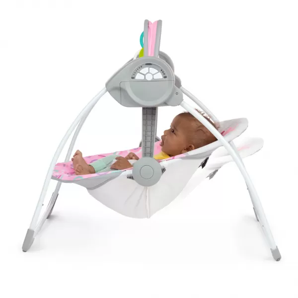 BRIGHT STARTS Houpačka s melodií Pink Paradise™ 0m+ do 9kg