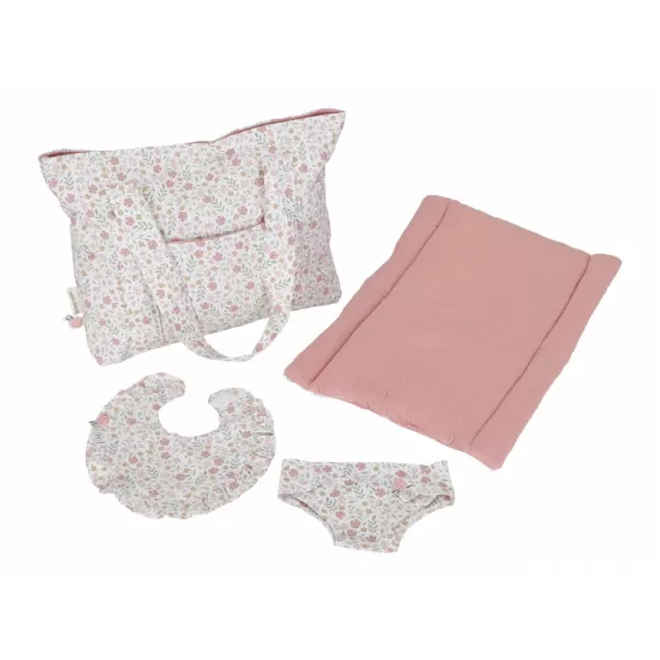 Little Dutch Přebalovací taška pro panenky Soft Flowers