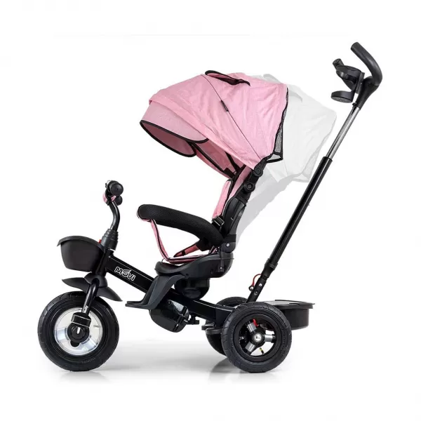 Milly Mally Dětská tříkolka Movi black-pink