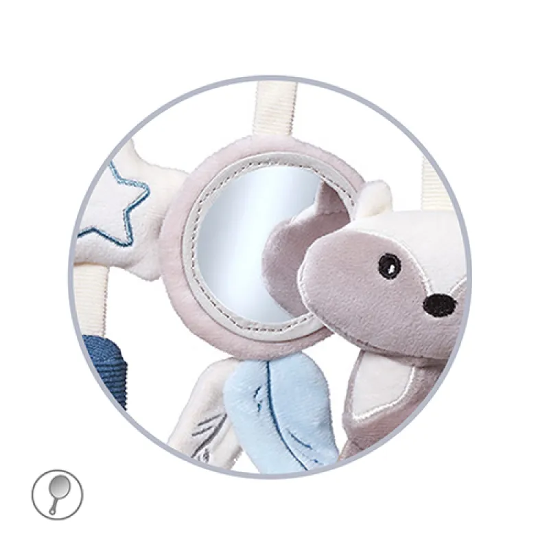 BABYONO Hrazdička závěsná Raccoon 0m+