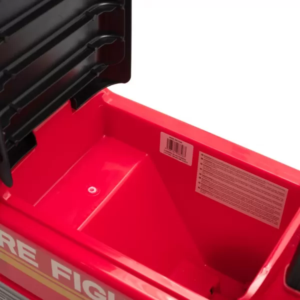 Baby Mix Dětské odrážedlo se zvukem Mercedes HASIČI červené