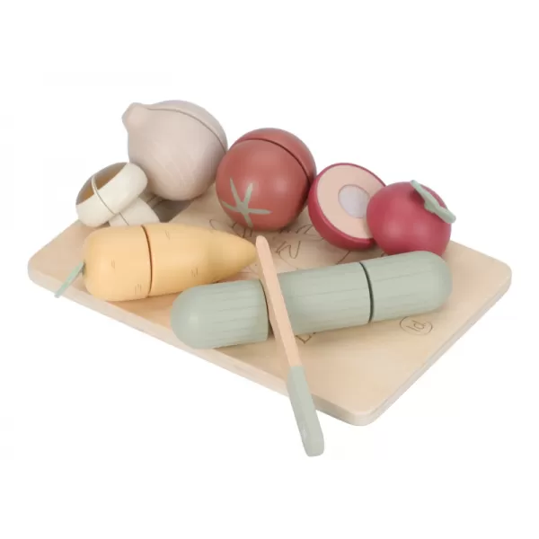 Little Dutch Krájecí zelenina dřevěná