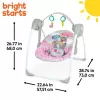 BRIGHT STARTS Houpačka s melodií Pink Paradise™ 0m+ do 9kg
